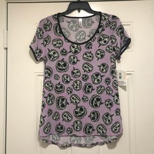 Lularoe Halloween Classic T - Jack-O-Lantern - M